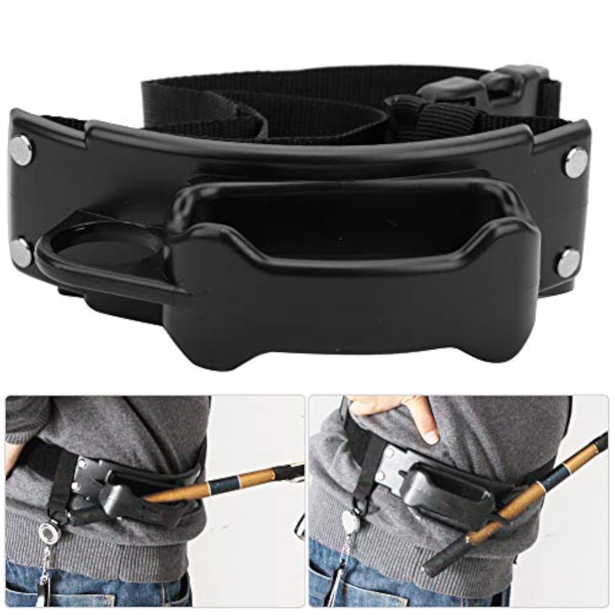 Adjustable Fishing Rod Holder Belt, Lightweight